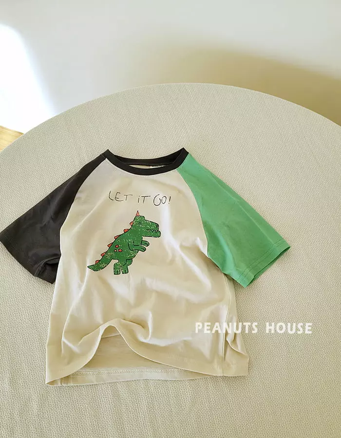 Peanuts - Korean Children Fashion - #discoveringself - Dino Tee - 12