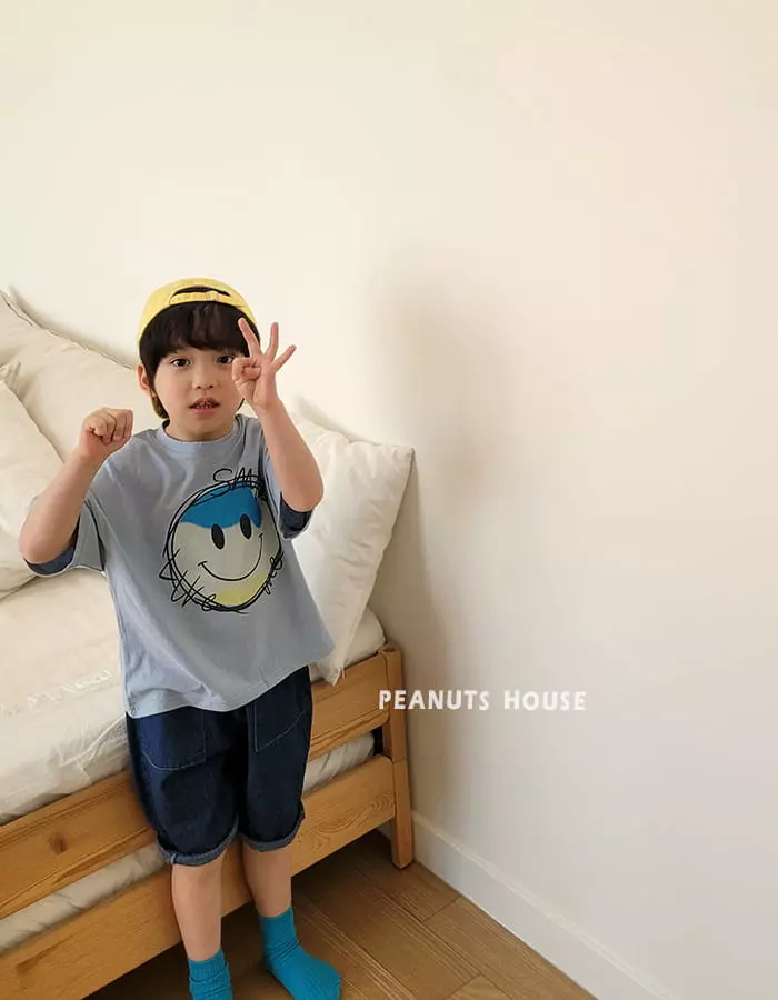 Peanuts - Korean Children Fashion - #kidsshorts - Capri Jeans - 4