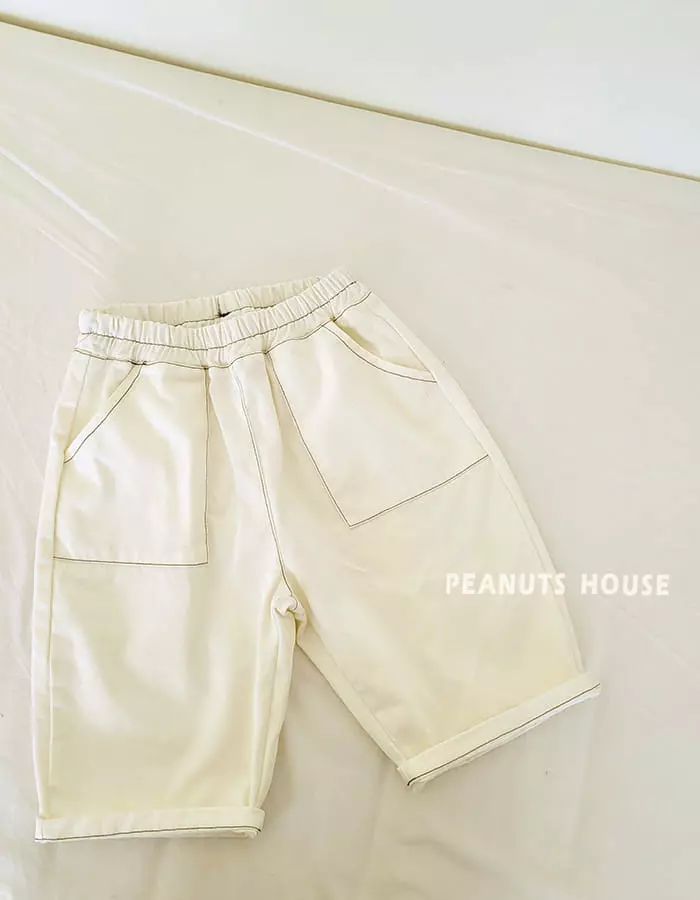Peanuts - Korean Children Fashion - #kidsstore - Capri Pants - 3