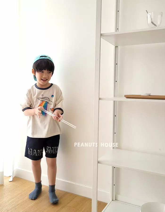 Peanuts - Korean Children Fashion - #littlefashionista - Space Tee - 3