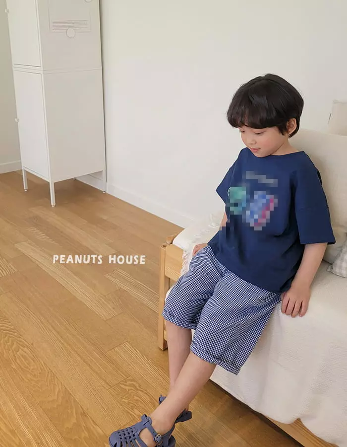 Peanuts - Korean Children Fashion - #littlefashionista - Capri Check Pants - 5