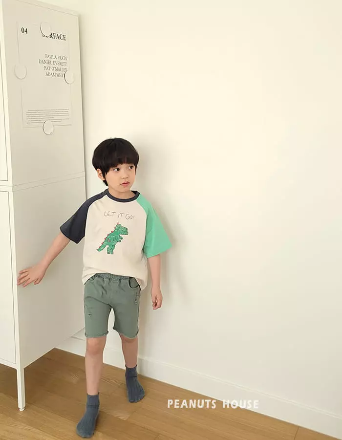 Peanuts - Korean Children Fashion - #magicofchildhood - Dino Tee - 3