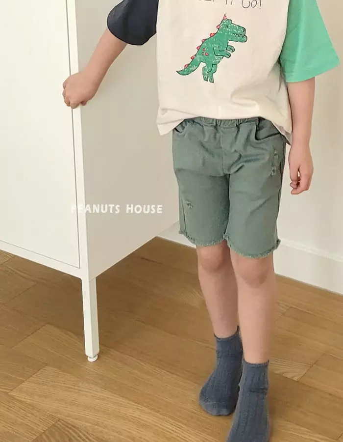 Peanuts - Korean Children Fashion - #magicofchildhood - Cotton Vintage Pants - 2