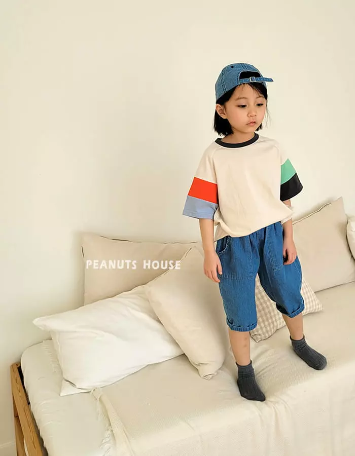 Peanuts - Korean Children Fashion - #magicofchildhood - Capri Jeans - 8