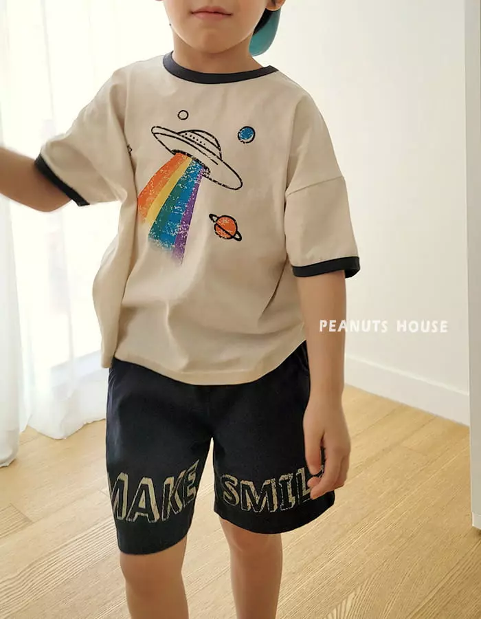 Peanuts - Korean Children Fashion - #minifashionista - Space Tee - 5