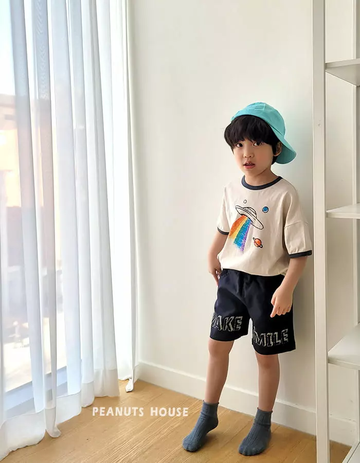 Peanuts - Korean Children Fashion - #prettylittlegirls - Smile Cotton Pants - 11