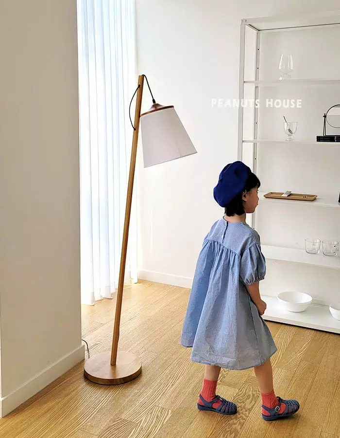 Peanuts - Korean Children Fashion - #prettylittlegirls - Check One-piece - 10