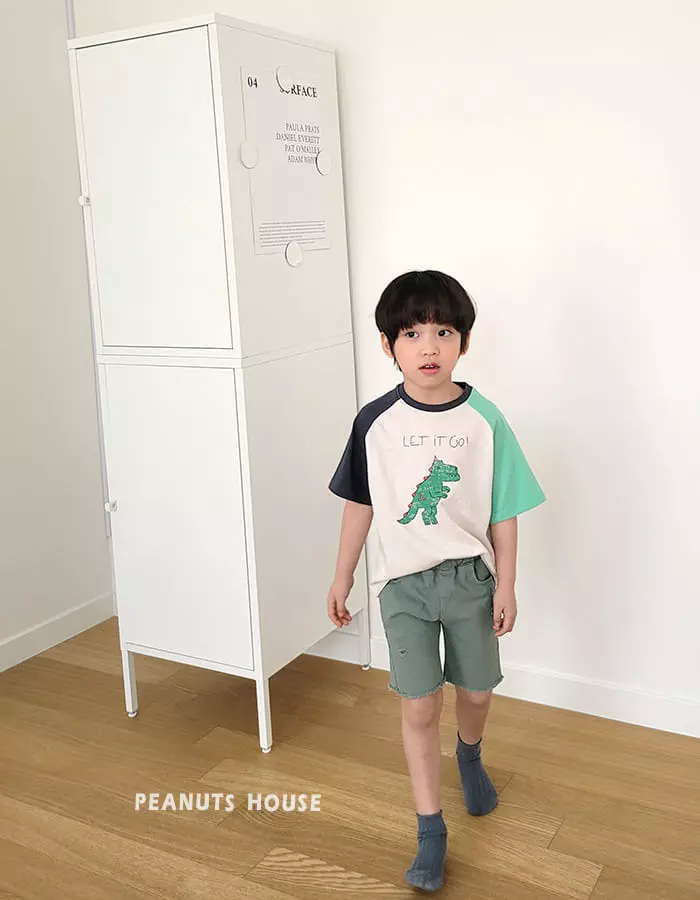 Peanuts - Korean Children Fashion - #prettylittlegirls - Dino Tee - 5