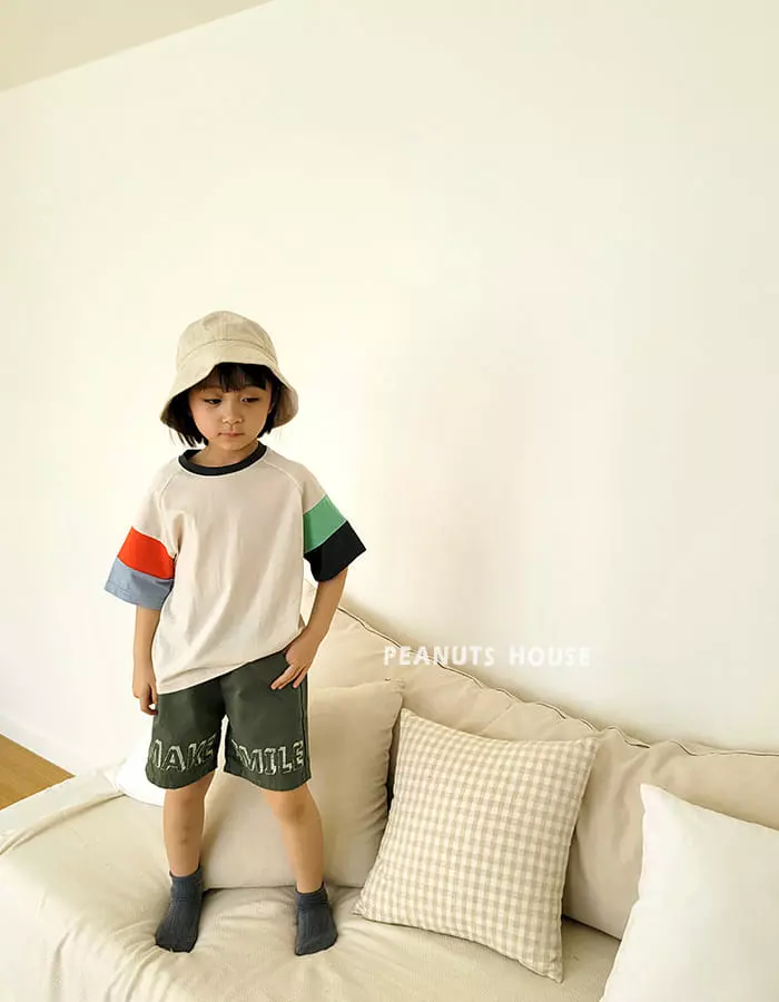 Peanuts - Korean Children Fashion - #stylishchildhood - Color Tee - 11