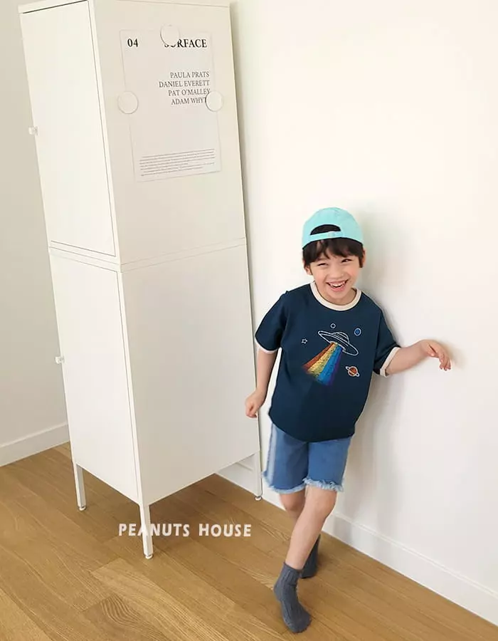 Peanuts - Korean Children Fashion - #todddlerfashion - Space Tee - 7