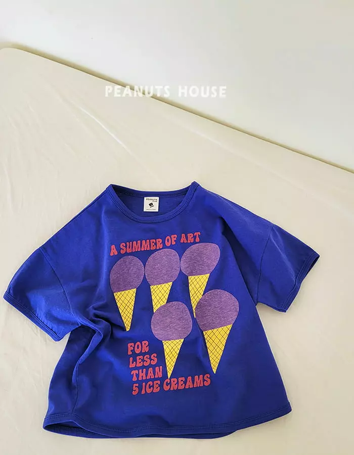 Peanuts - Korean Children Fashion - #todddlerfashion - Ice Cream Tee - 2