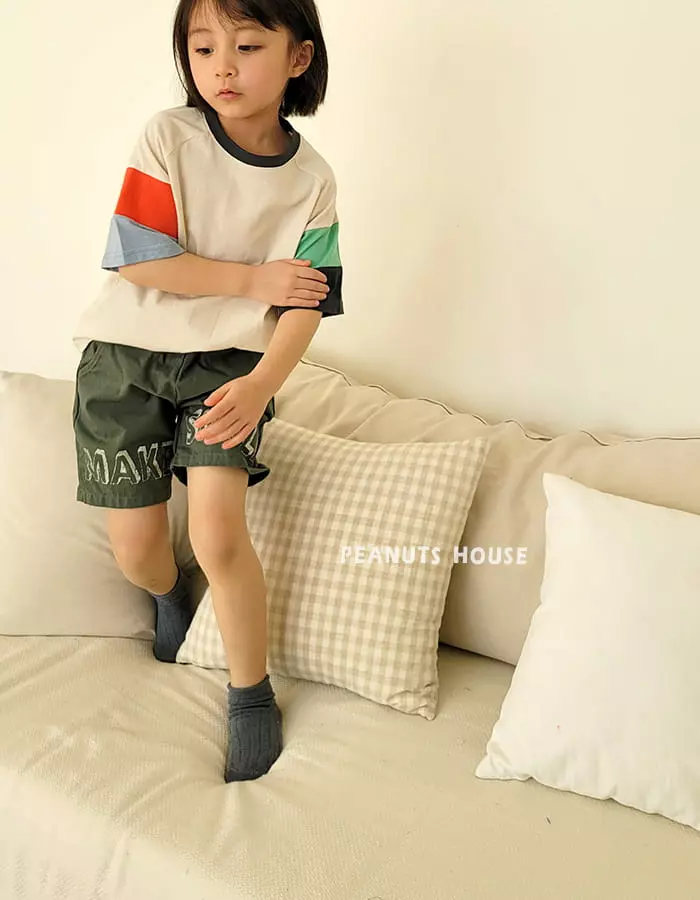 Peanuts - Korean Children Fashion - #toddlerclothing - Color Tee - 10