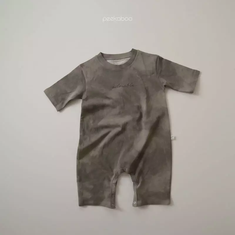 Peekaboo - Korean Baby Fashion - #babyfever - Sand Bodysuit - 3