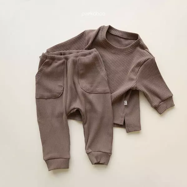 Peekaboo - Korean Baby Fashion - #babyoninstagram - Baby Lounge Easywear - 7