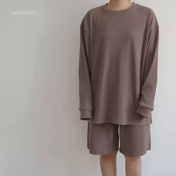 Peekaboo - Korean Women Fashion - #pursuepretty - Mom Dad Lounge Easywear - 5