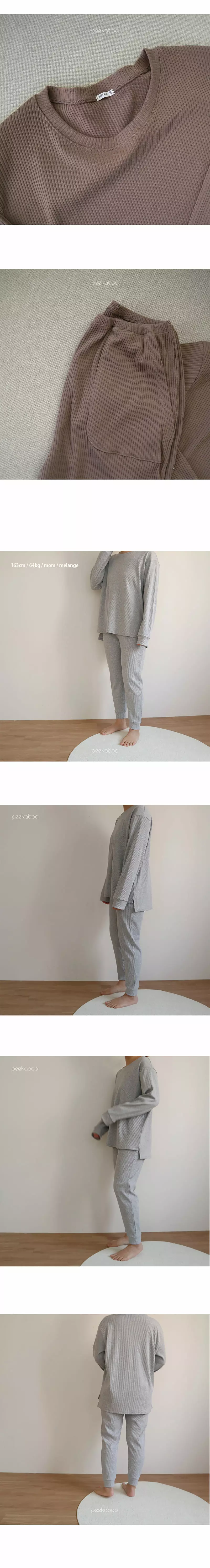 Peekaboo - Korean Women Fashion - #womensfashion - Mom Lounge Easywear - 3