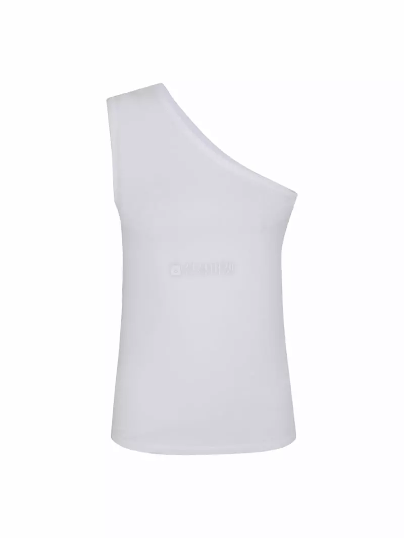 Pic - Korean Women Fashion - #momslook - One Shoulder Top