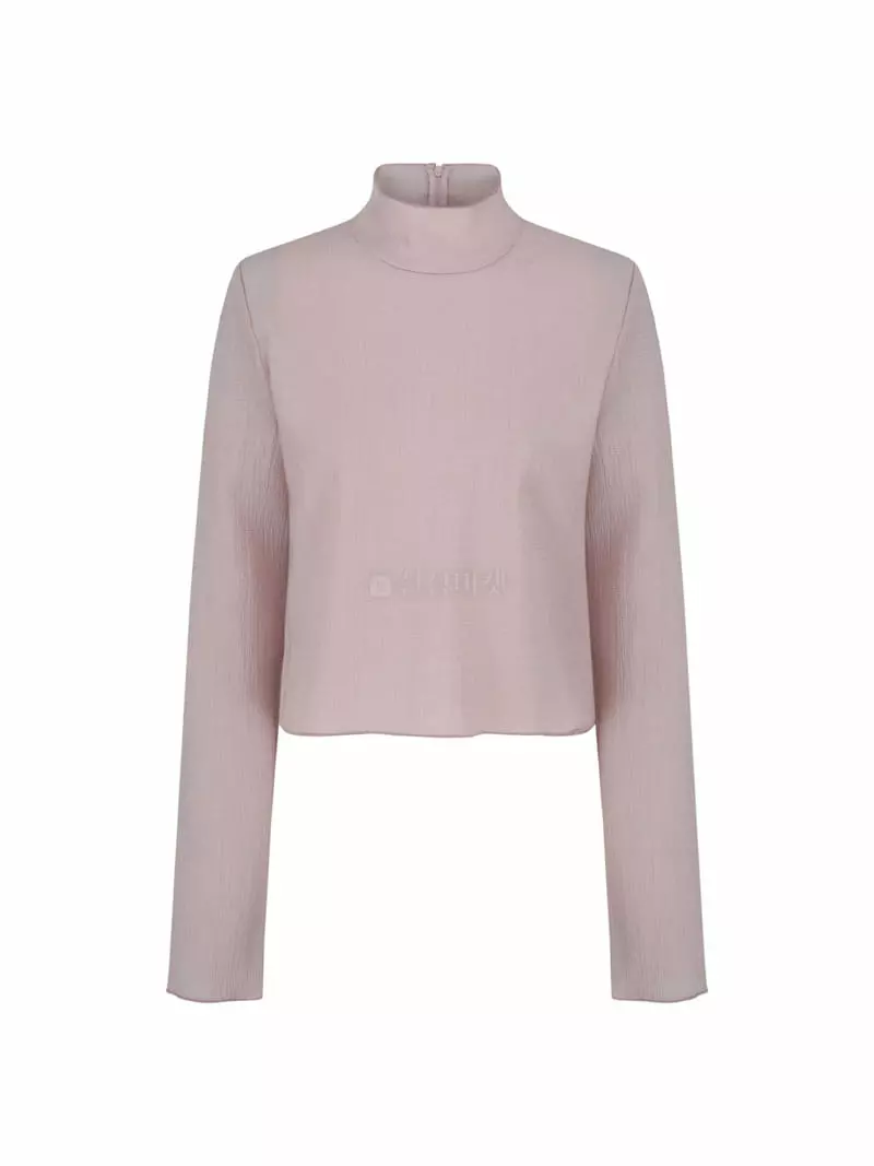 Pic - Korean Women Fashion - #womensfashion - Wave Pleats Blouse - 3