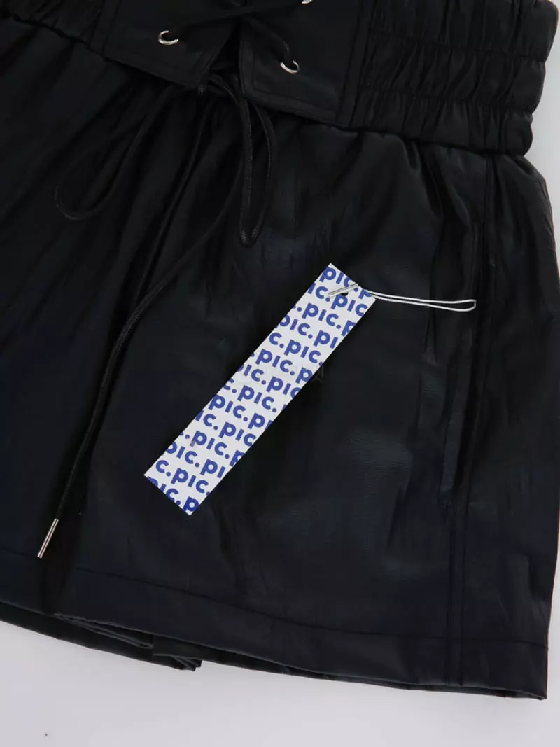 Pic - Korean Women Fashion - #womensfashion - Vigan Leather Shorts - 3