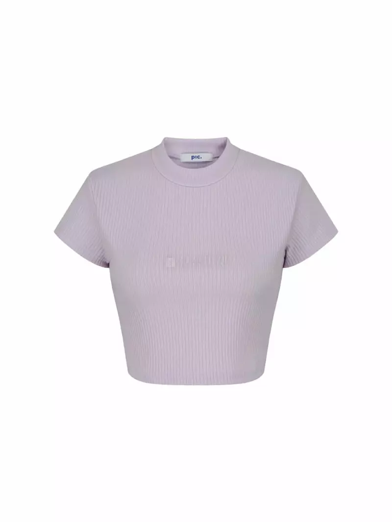 Pic - Korean Women Fashion - #womensfashion - Rib Cap Crop Tee - 3