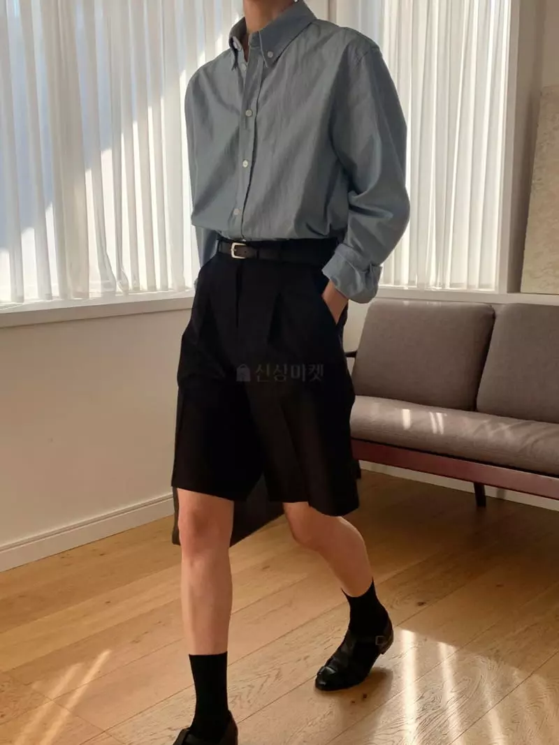 Plat - Korean Women Fashion - #momslook - Tone Boy Shorts - 3