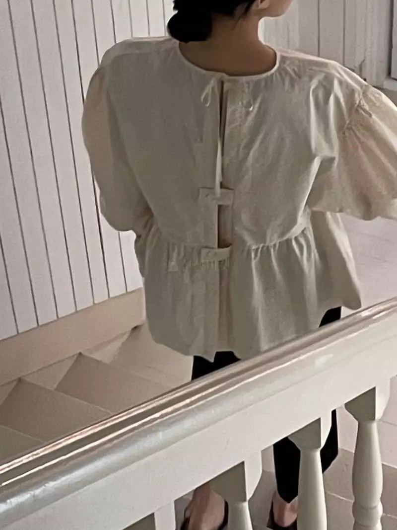 Plat - Korean Women Fashion - #momslook - Cookie Blouse - 3