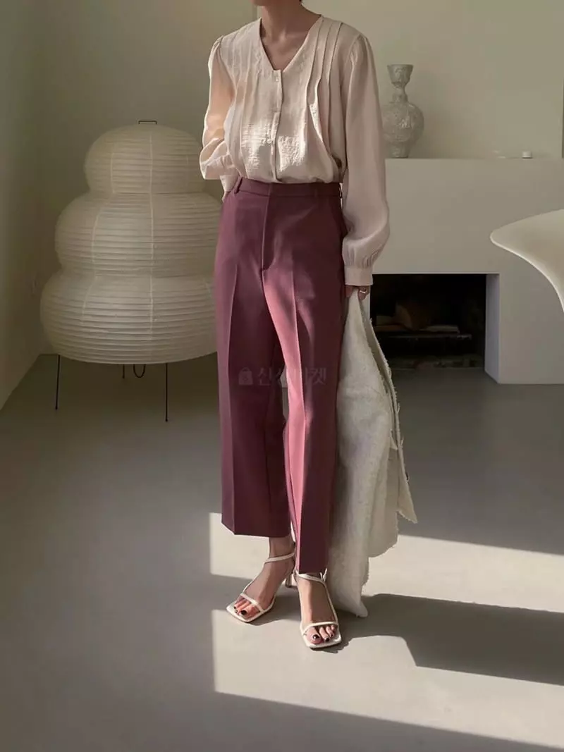 Plat - Korean Women Fashion - #momslook - Mari Pants - 4