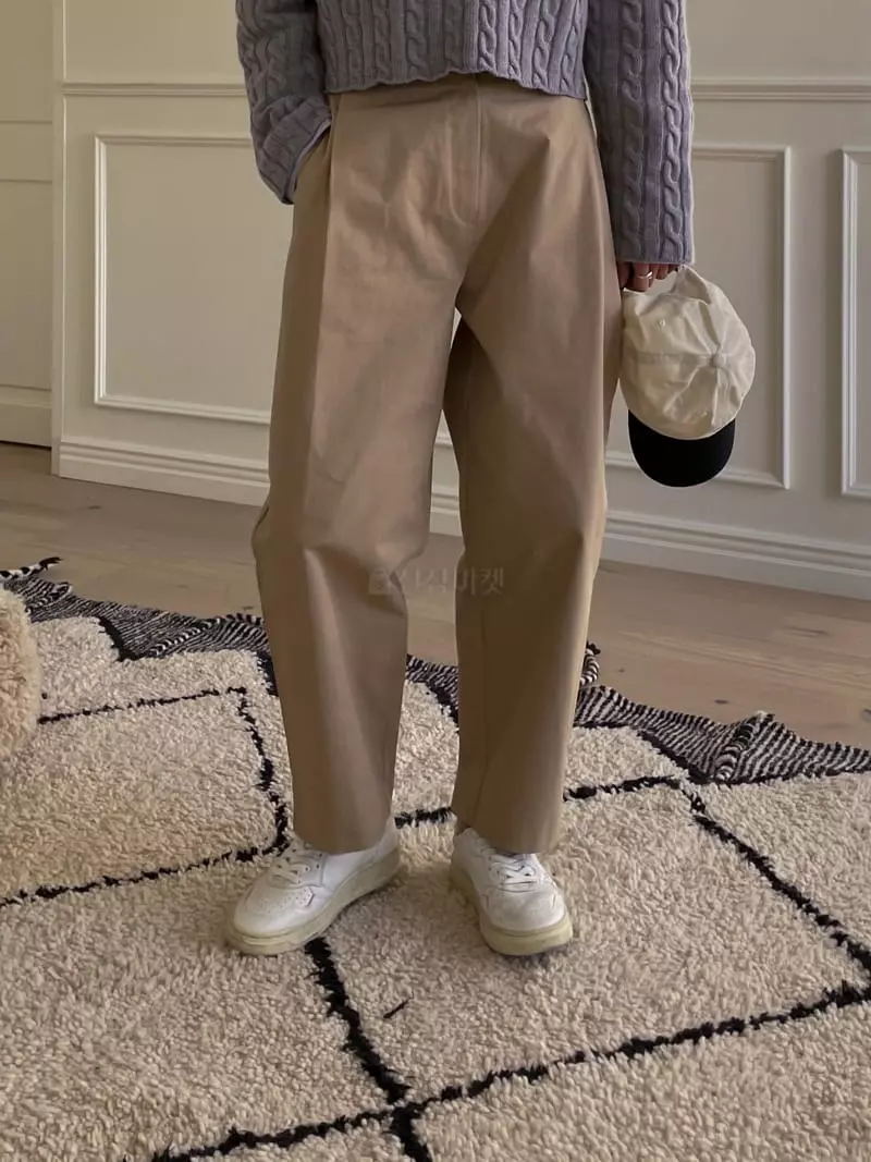 Plat - Korean Women Fashion - #womensfashion - Chino Pants - 5