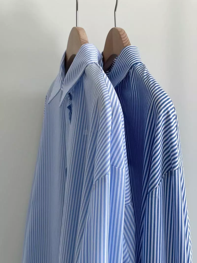 Plat - Korean Women Fashion - #womensfashion - Stripes Shirt - 5