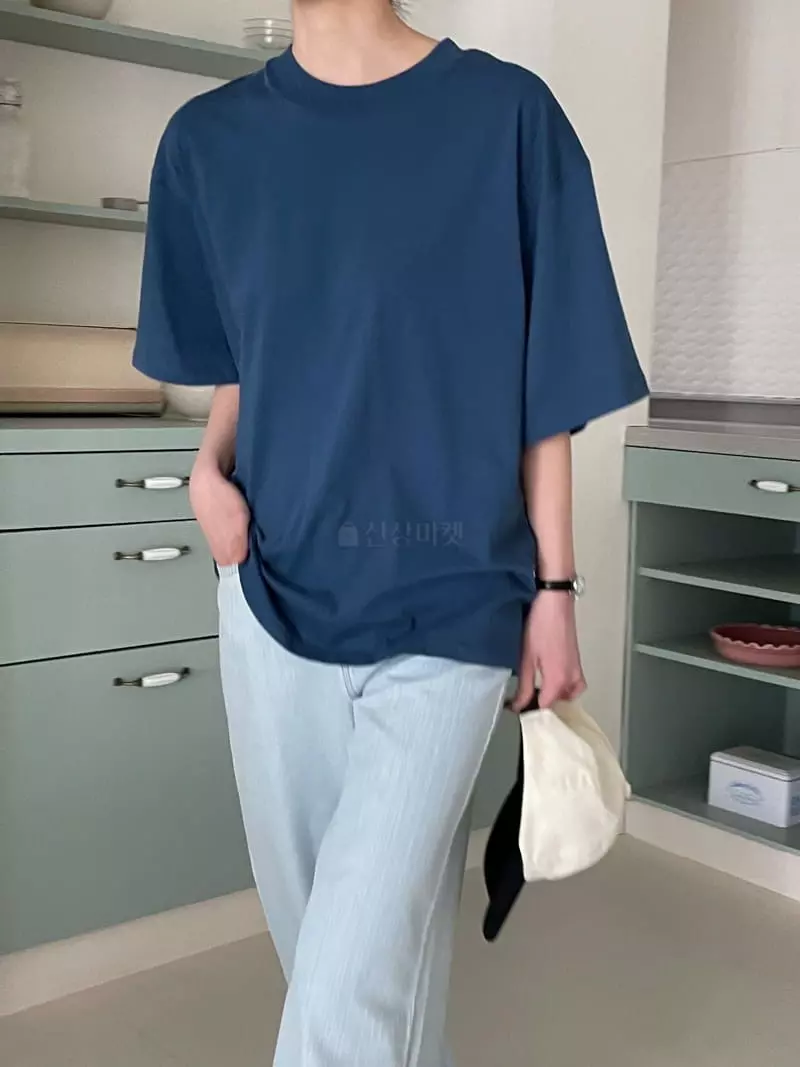 Plat - Korean Women Fashion - #womensfashion - Bio Short Sleeves Tee - 3