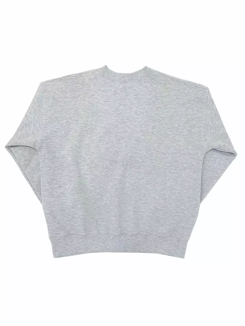 Pool Loop - Korean Women Fashion - #thelittlethings - P Embroidery Sweatshirt