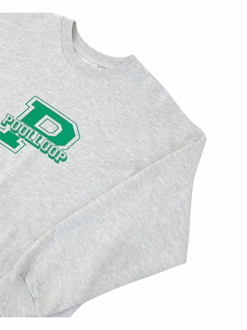 Pool Loop - Korean Women Fashion - #womensfashion - P Paint Sweatshirt - 2