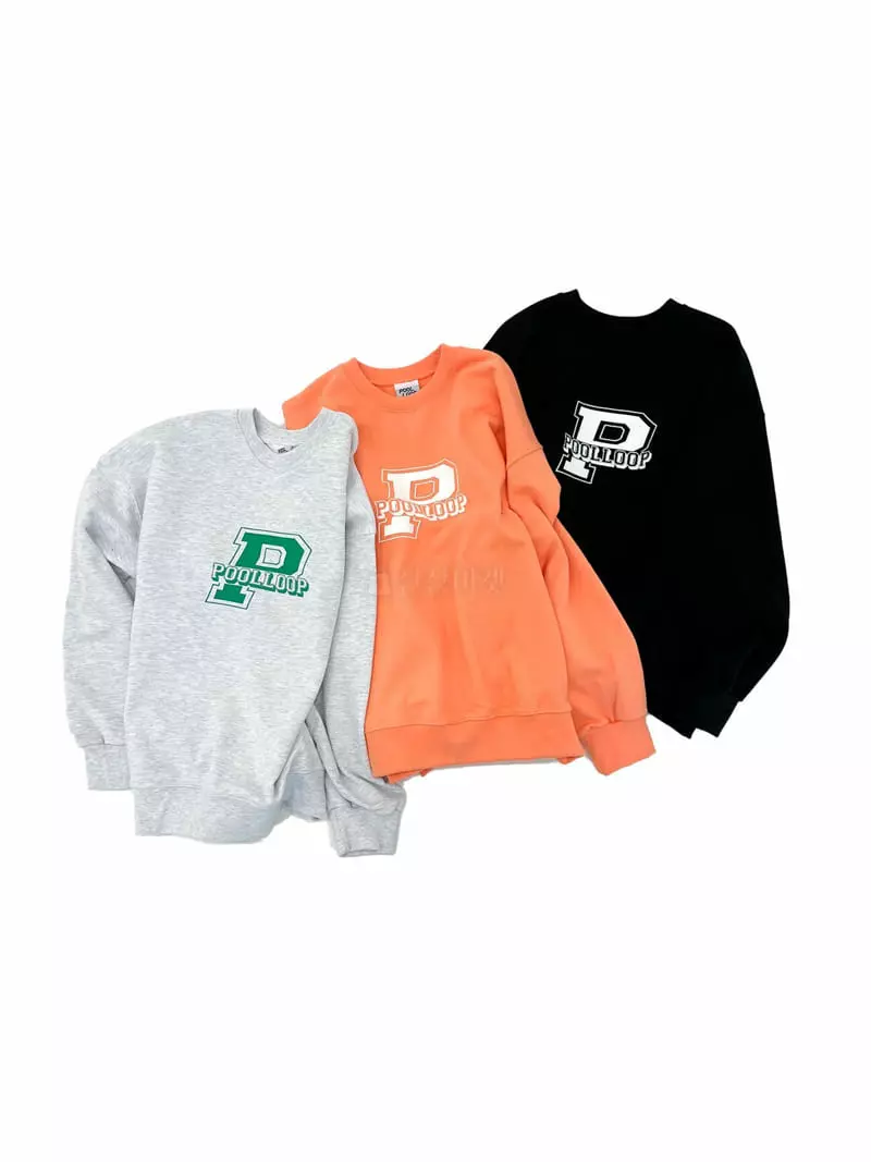 Pool Loop - Korean Women Fashion - #momslook - P Paint Sweatshirt - 4
