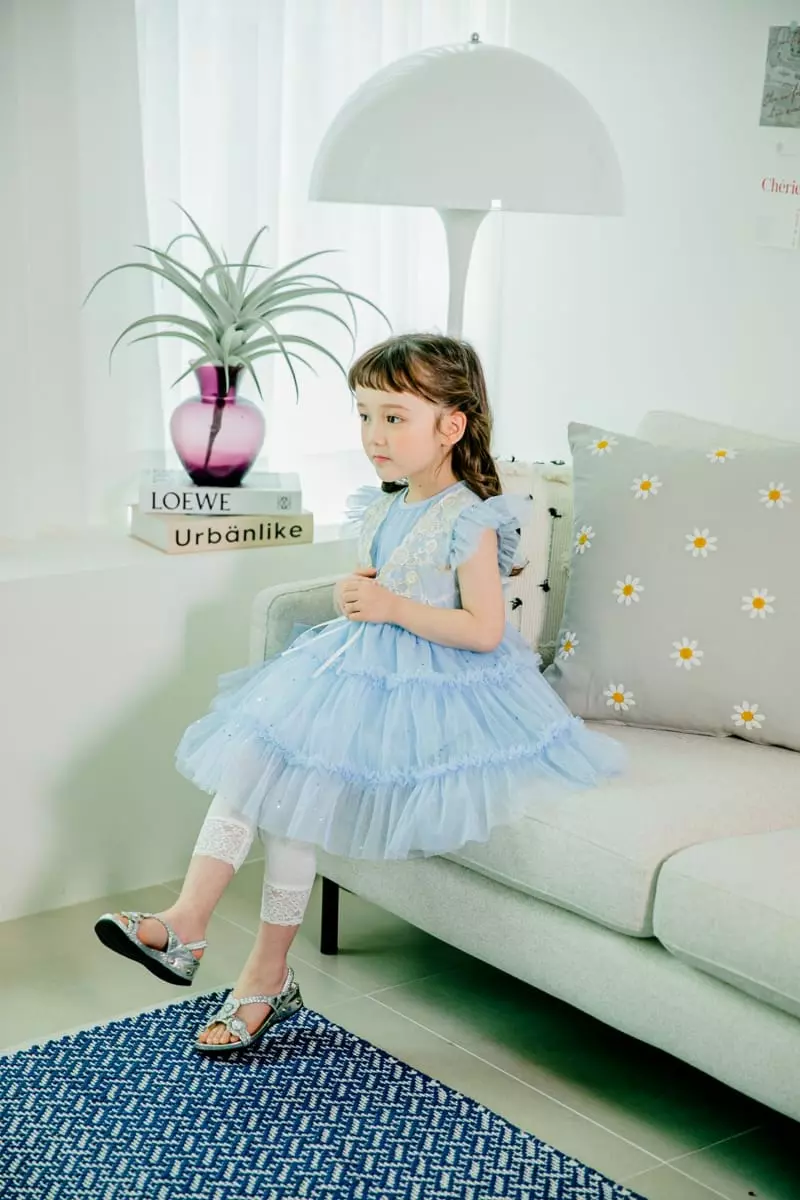 Pudding - Korean Children Fashion - #Kfashion4kids - Gold One-piece - 8