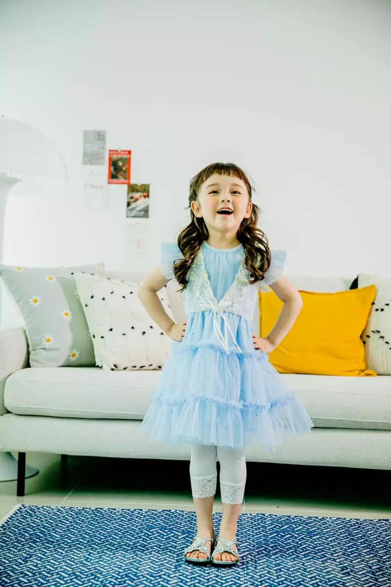 Pudding - Korean Children Fashion - #designkidswear - Gold One-piece - 2