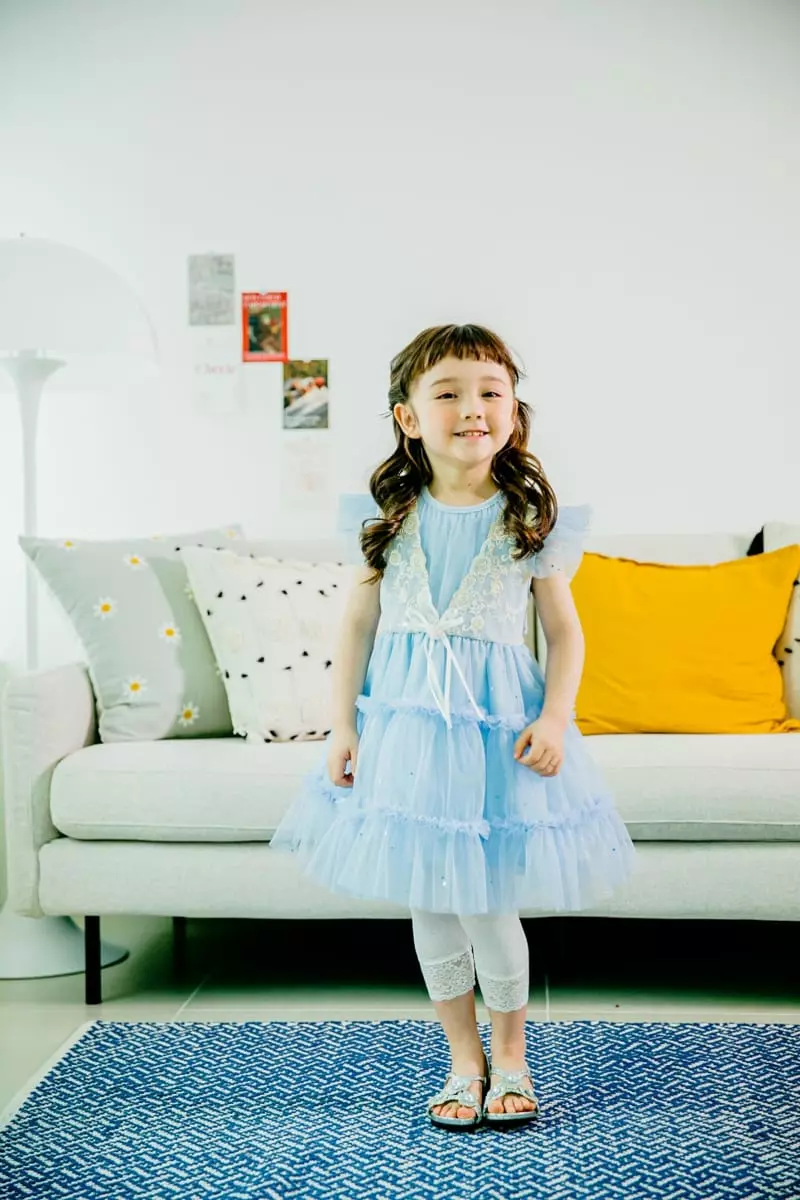 Pudding - Korean Children Fashion - #discoveringself - Gold One-piece - 4