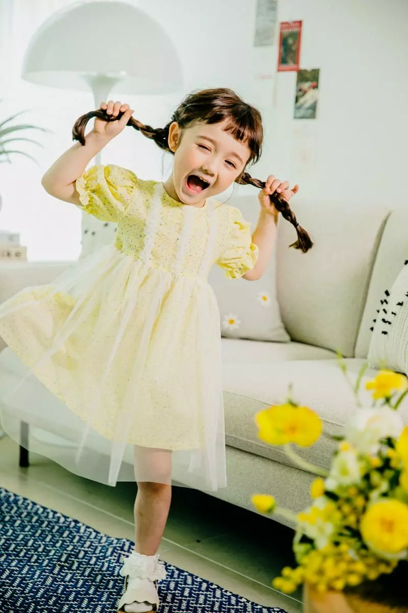 Pudding - Korean Children Fashion - #kidsshorts - Twist One-piece