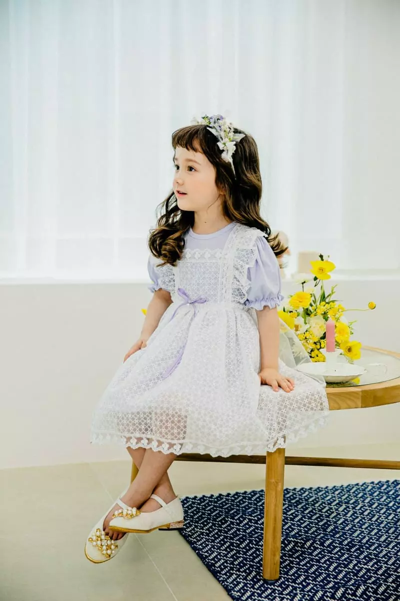 Pudding - Korean Children Fashion - #kidsstore - Apron One-piece
