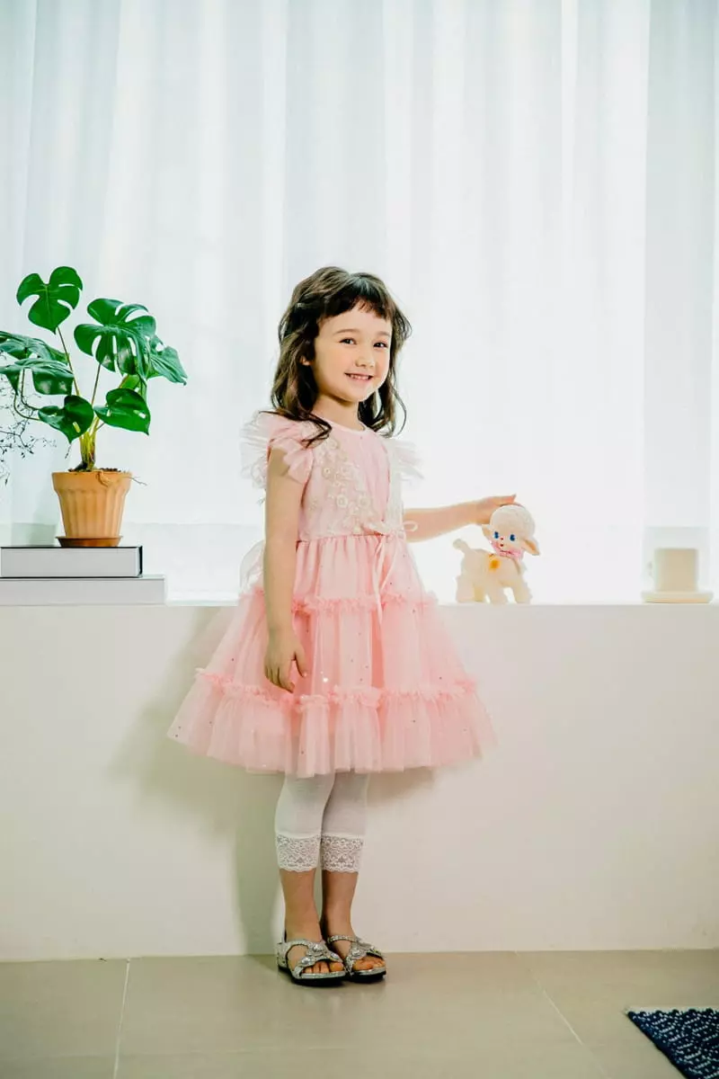 Pudding - Korean Children Fashion - #kidzfashiontrend - Gold One-piece - 7
