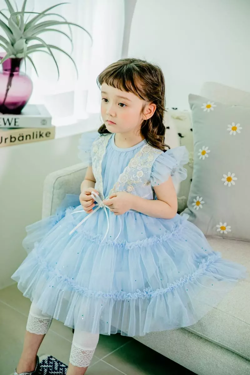 Pudding - Korean Children Fashion - #magicofchildhood - Gold One-piece - 10