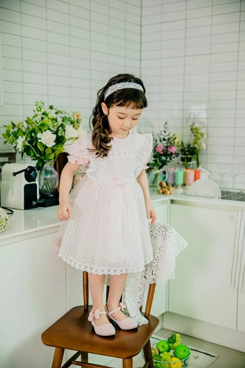 Pudding - Korean Children Fashion - #stylishchildhood - Apron One-piece - 10