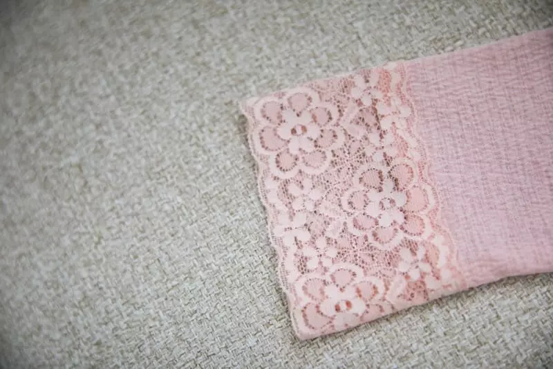 Pudding - Korean Children Fashion - #todddlerfashion - Lace Leggings