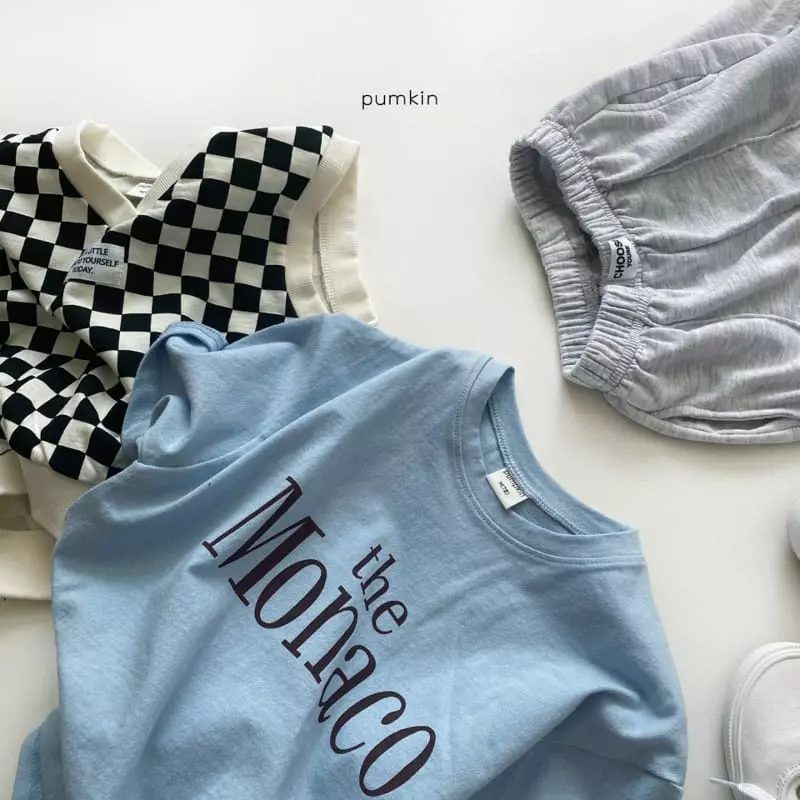 Pumkin - Korean Children Fashion - #Kfashion4kids - Monaco Sleeves Tee