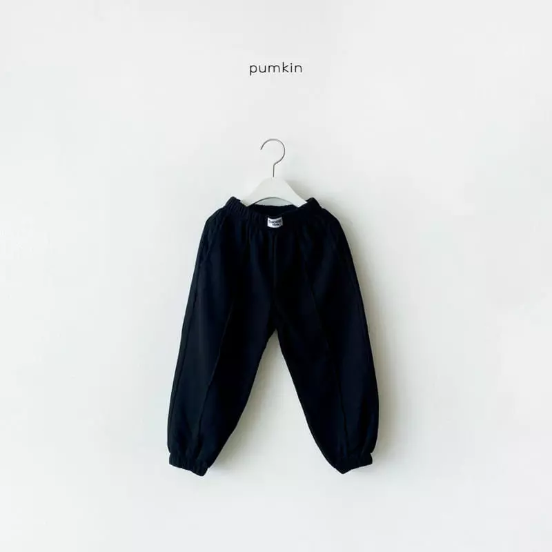 Pumkin - Korean Children Fashion - #childofig - Patch String Jogger Pants - 12