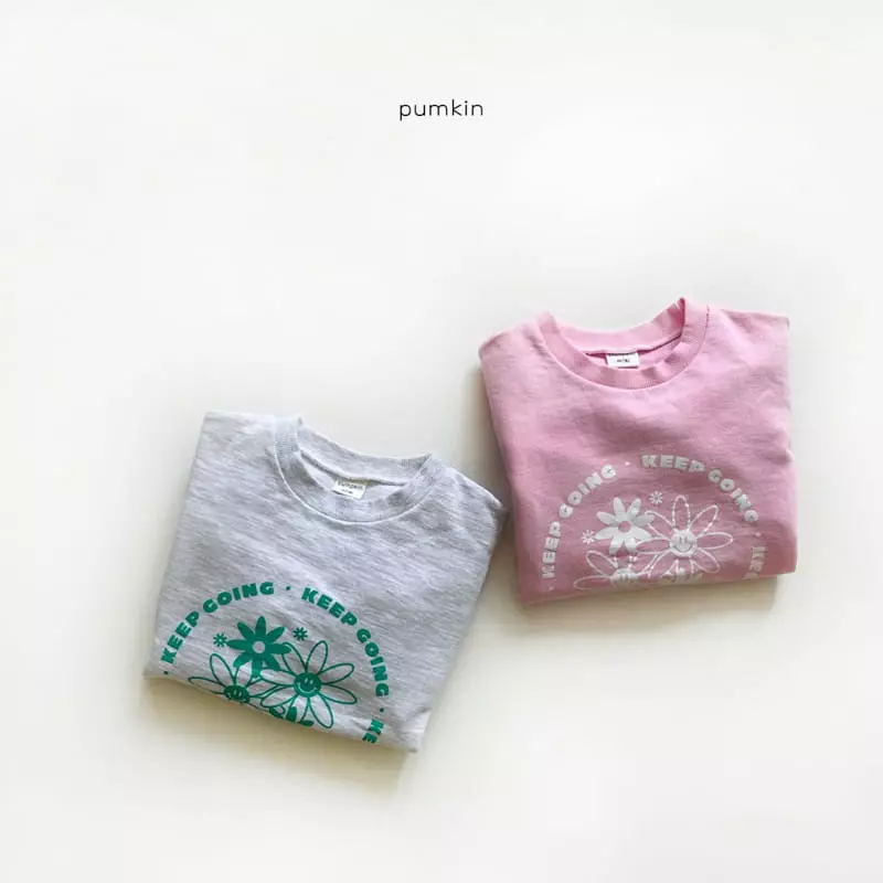 Pumkin - Korean Children Fashion - #childrensboutique - Flower Sweatshirt