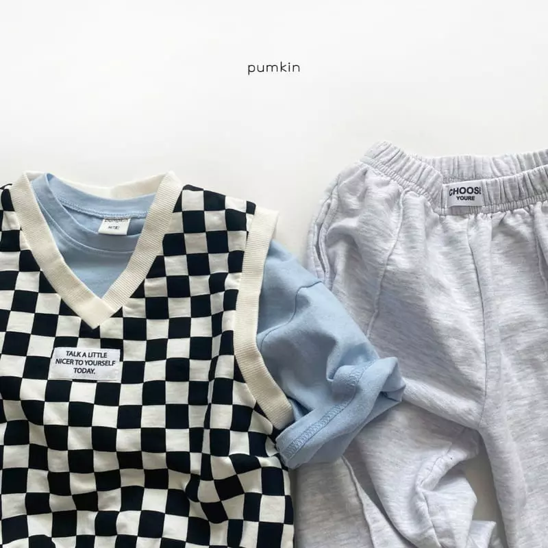 Pumkin - Korean Children Fashion - #littlefashionista - Patch String Jogger Pants - 5
