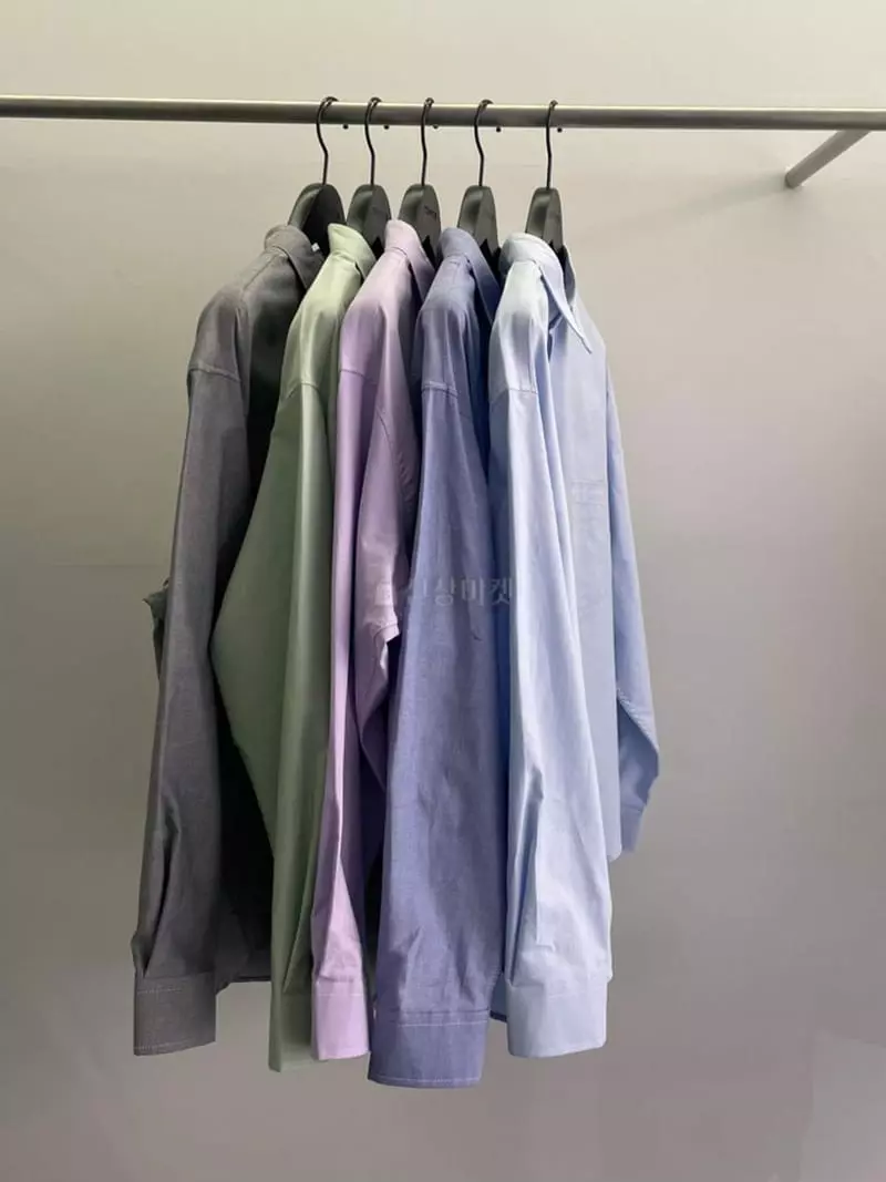 Recover - Korean Women Fashion - #momslook - Oxford Basic Shirt