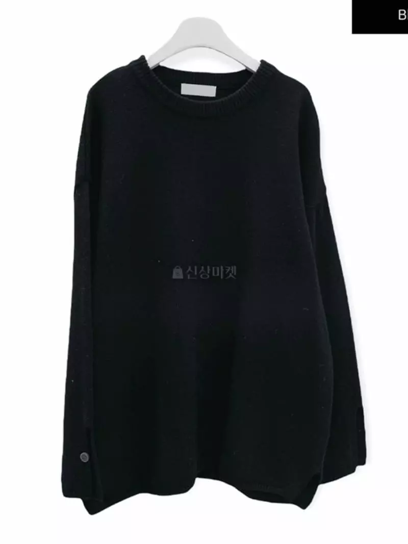 Recover - Korean Women Fashion - #momslook - Sleeves Sllit Wool Knit - 5