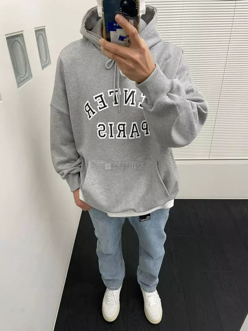 Recover - Korean Women Fashion - #momslook - Center Hoody - 4