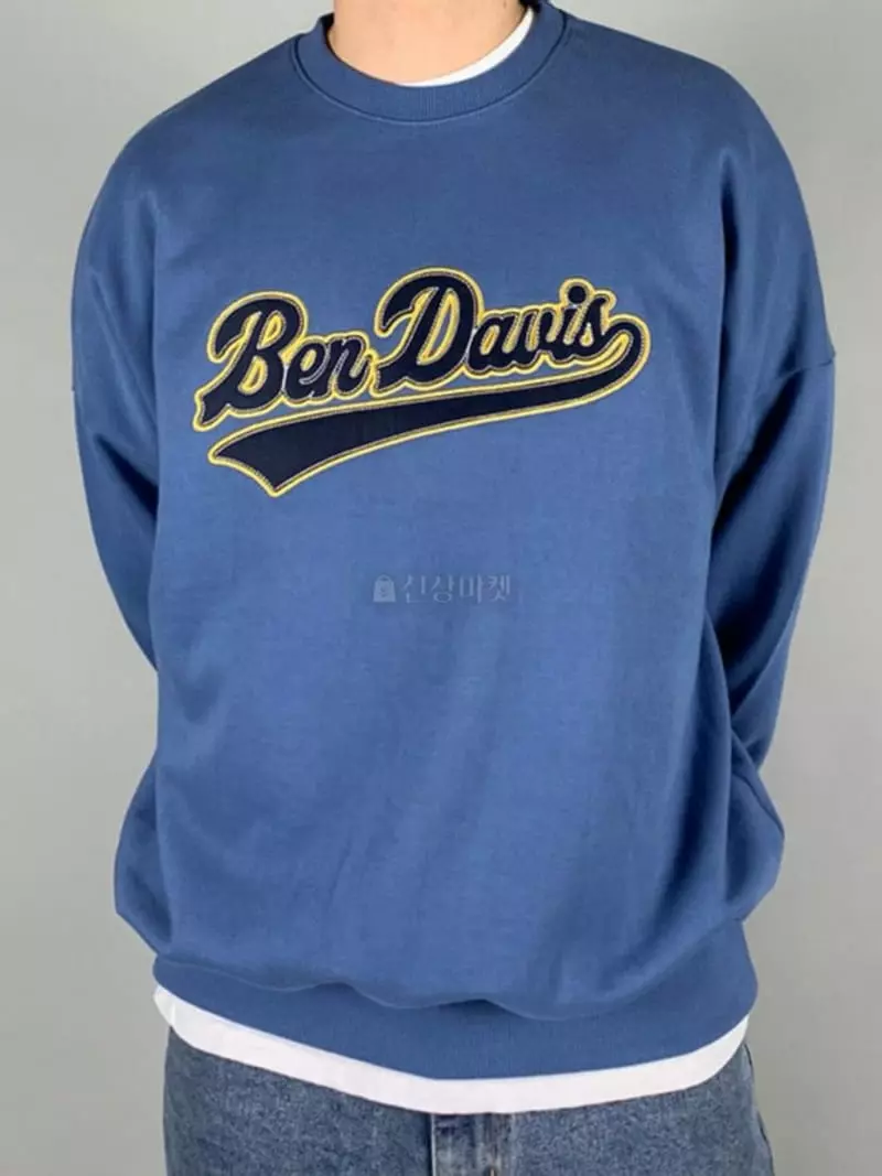 Recover - Korean Women Fashion - #momslook - Benjamin Embroidery Patch Sweatshirt
